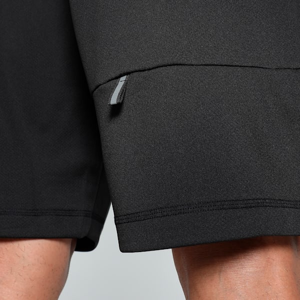 RTG Interlock 10" Men's Regular Fit Shorts, PUMA Black-White (logo), extralarge-IND